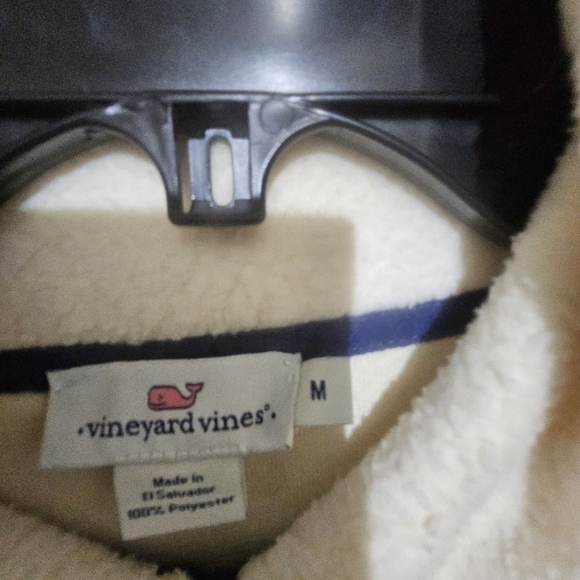 Vinyard vines fleece 1/2 zip pullover size M - Picture 3 of 7